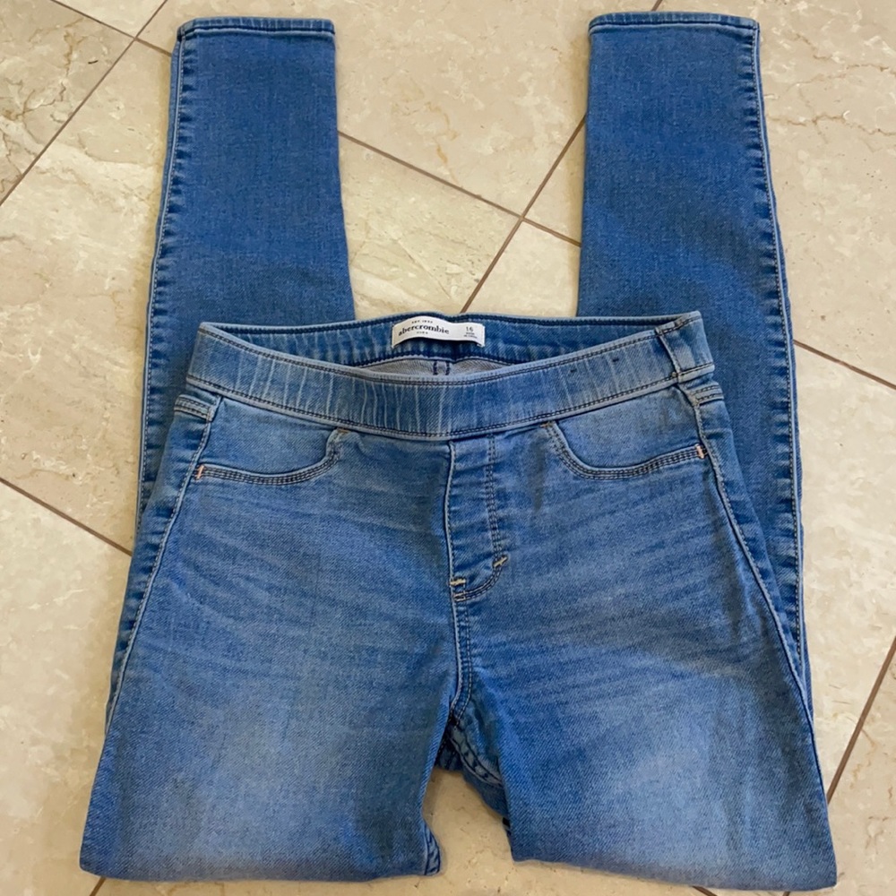 Abercrombie kids jeggings 16